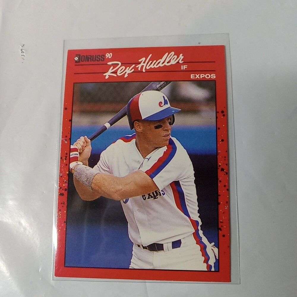 1990 Donruss - Rex Hudler #366